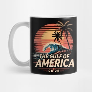 Retro Vintage The Gulf Of US America est 2025 Mug